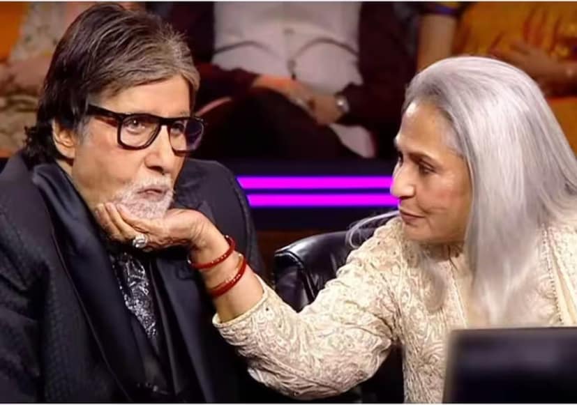 मी विचार केला की माइक लावलेला आहे, तर जयाजीही काहीतरी बोलतील. पण, त्यांनी फक्त माझ्या चेहऱ्यावरील लिपस्टिकचे डाग पुसणे सुरू केले! बिग बी म्हणाले, 