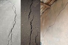 जमिनीला भेगा, भिंतींना तडे...अस्मानी नंतर बीड वासियांसमोर नवं संकट,धक्कादायक फो