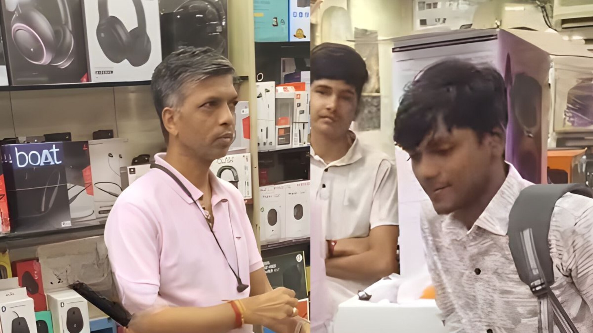 स्पीकरची अशी टेस्टिंग तुम्ही आयुष्यात पाहिली नसेल, दुकानदारही थक्क, तुम्हीही पुन्हा पुन्हा पाहा हा VIDEO