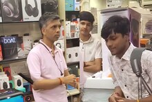 स्पीकरची अशी टेस्टिंग आयुष्यात पाहिली नसेल, दुकानदार थक्क, पाहतच राहाल VIDEO