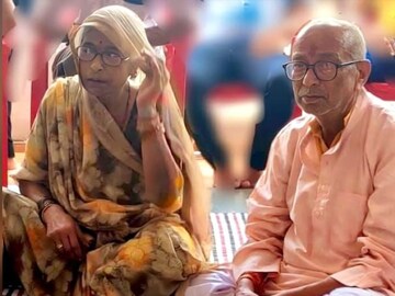 आयुष्यानंतरचा प्रवासही एकत्रच, पत्नीच्या मृत्यूने खचला पती, 12 तासात प्राण सोडले, एकाच वेळी दोघांवर अंत्यसंस्कार