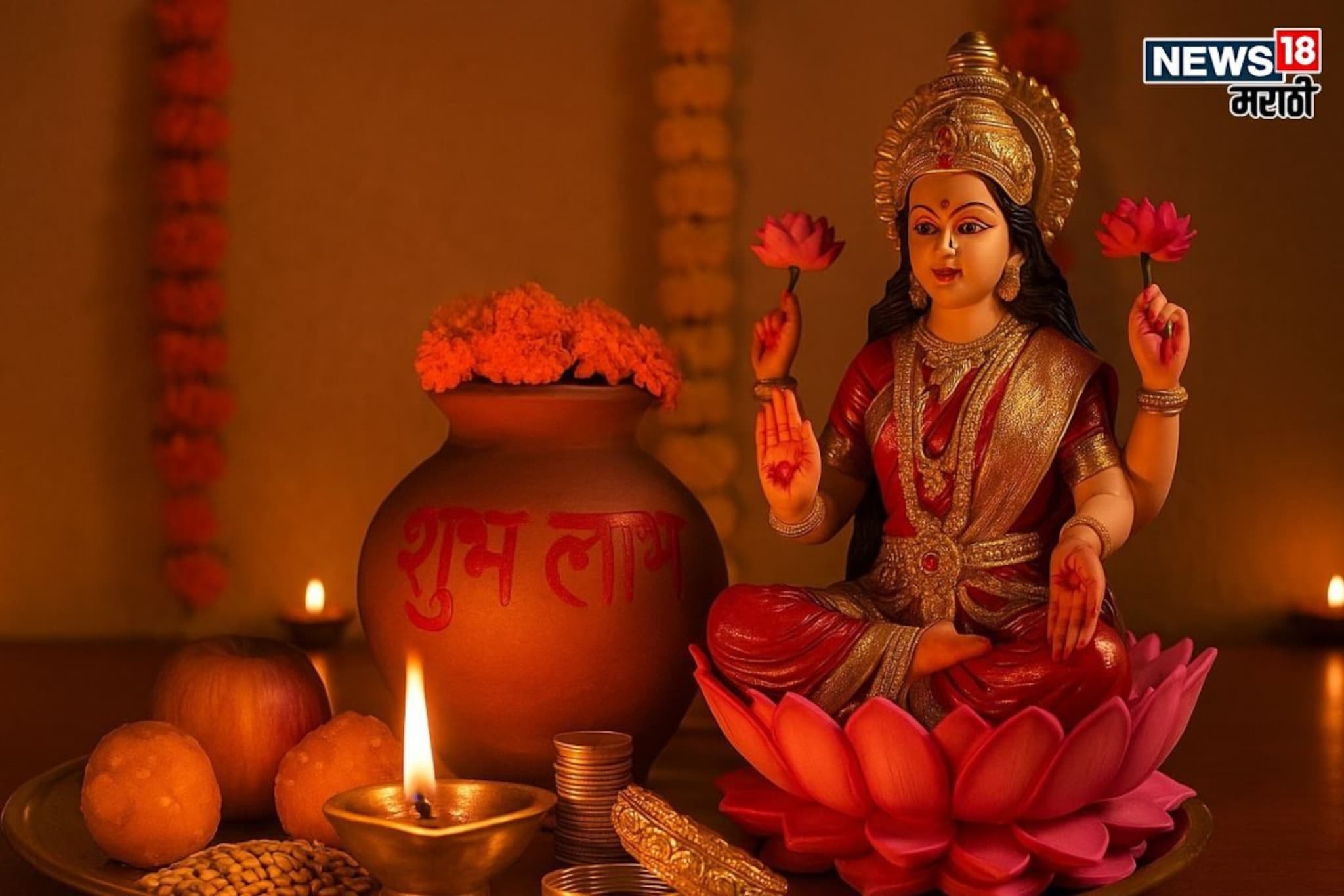 लक्ष्मीपूजनाच्या मुहूर्तावर नक्की घाला 'या' खास रंगाचे कपडे, देवी होईल प्रसन्न