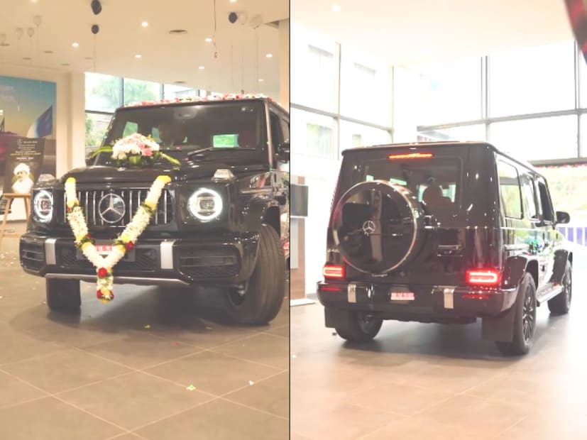 शेतकऱ्याने ज्या शोरूममधून  Mercedes G-Wagen खरेदी केली तेव्हा त्या गाडीवर MH -15-TC -057 असा नंबर आहे. त्यामुळे ही गाडी नाशिकमधील मर्सिडीजच्या शोरूममधून विकत घेतल्याचं नंबरवरून तरी स्पष्ट होत आहे. 