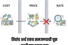 Cost, Price आणि Rate यांचा अर्थ एकच नाही, तुम्ही गोंधळात असाल तर फरक समजून घ्या