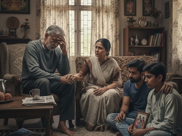 कल्याणमध्ये सापडलेला तो मृतदेह 'राजू चाचा'चा, पत्नी अन् दोन मुलांचा भयानक कट, डेडबॉडी झुडुपात फेकली! (AI Image) कल्याणमध्ये सापडलेला तो मृतदेह 'राजू चाचा'चा, पत्नी अन् दोन मुलांचा भयानक कट, डेडबॉडी झुडुपात फेकली! (AI Image)