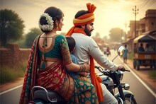 लग्नाहून परतणारं कुटुंब अपघातात संपलं, दाम्पत्यासह चिमुरड्याला कंटेनरने चिरडलं