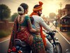 लग्नाहून परतणारं कुटुंब अपघातात संपलं, दाम्पत्यासह चिमुरड्याला कंटेनरने चिरडलं