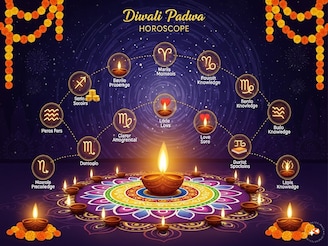 दिवाळी पाडवा भाग्य उजळणार! कष्टाचं फळ मिळणार; मेष ते मीन 12 राशींचे राशीफळ