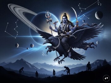 साडेसातीच्या भोवऱ्यात अडकलेल्यांना दिलासा! चांदीच्या पायांनी चाललेला शनी लकी