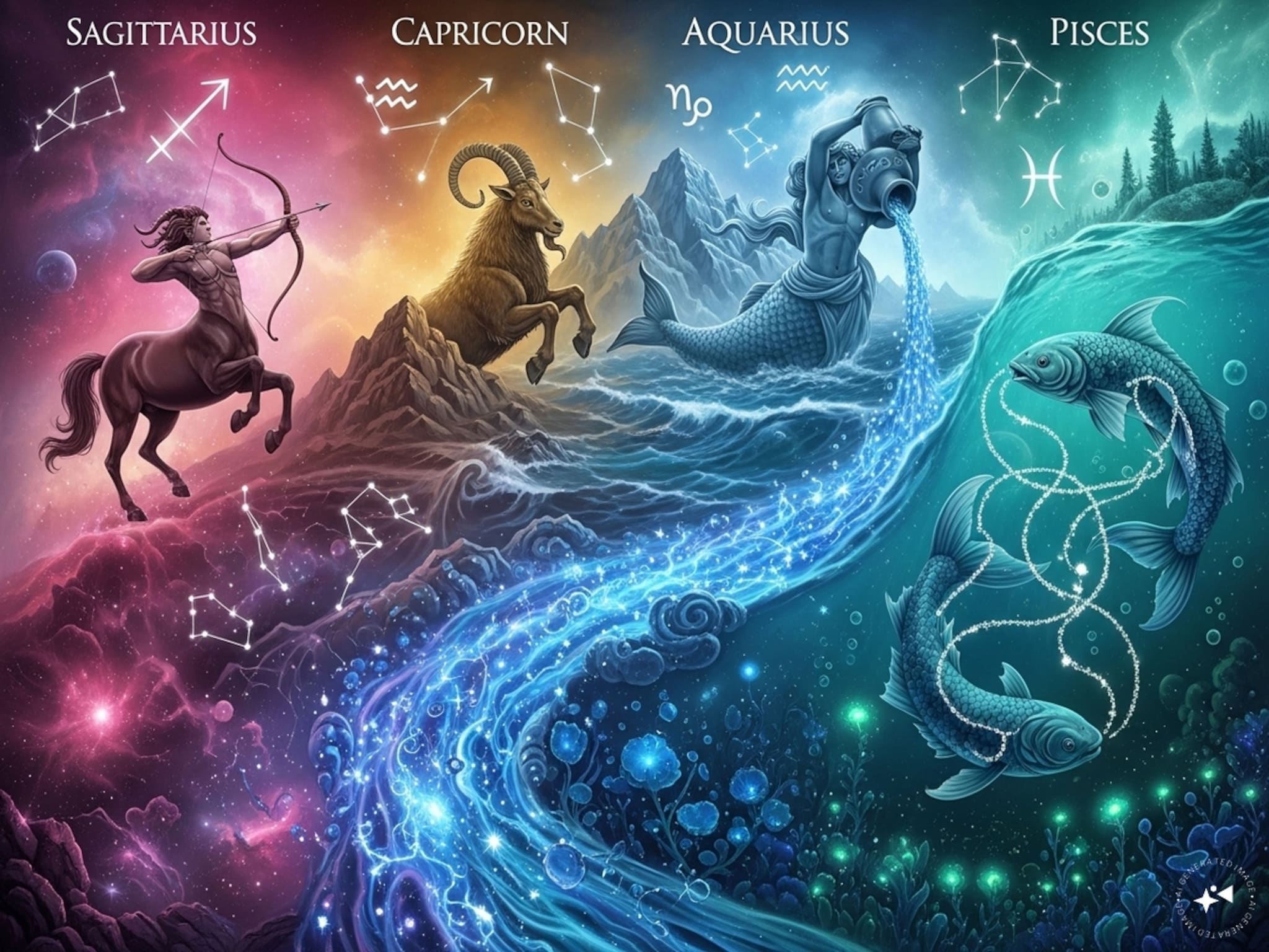 Weekly Horoscope: धनु, मकर, कुंभ, मीन राशींचे साप्ताहिक राशीभविष्य; दिवाळीचा आठवडा कोणासाठी लकी?