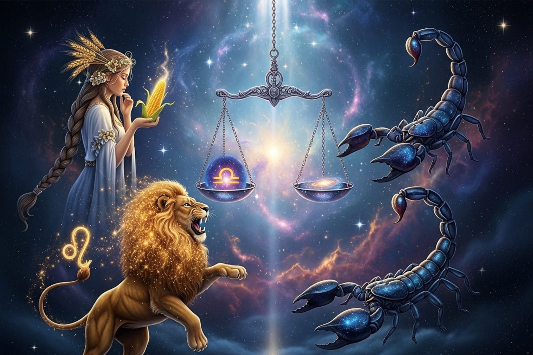 Weekly Horoscope: सिंह, कन्या, तूळ, वृश्चिक राशींचे साप्ताहिक राशीफळ; दीर्घकाळ अडकलेलं काम तमाम?