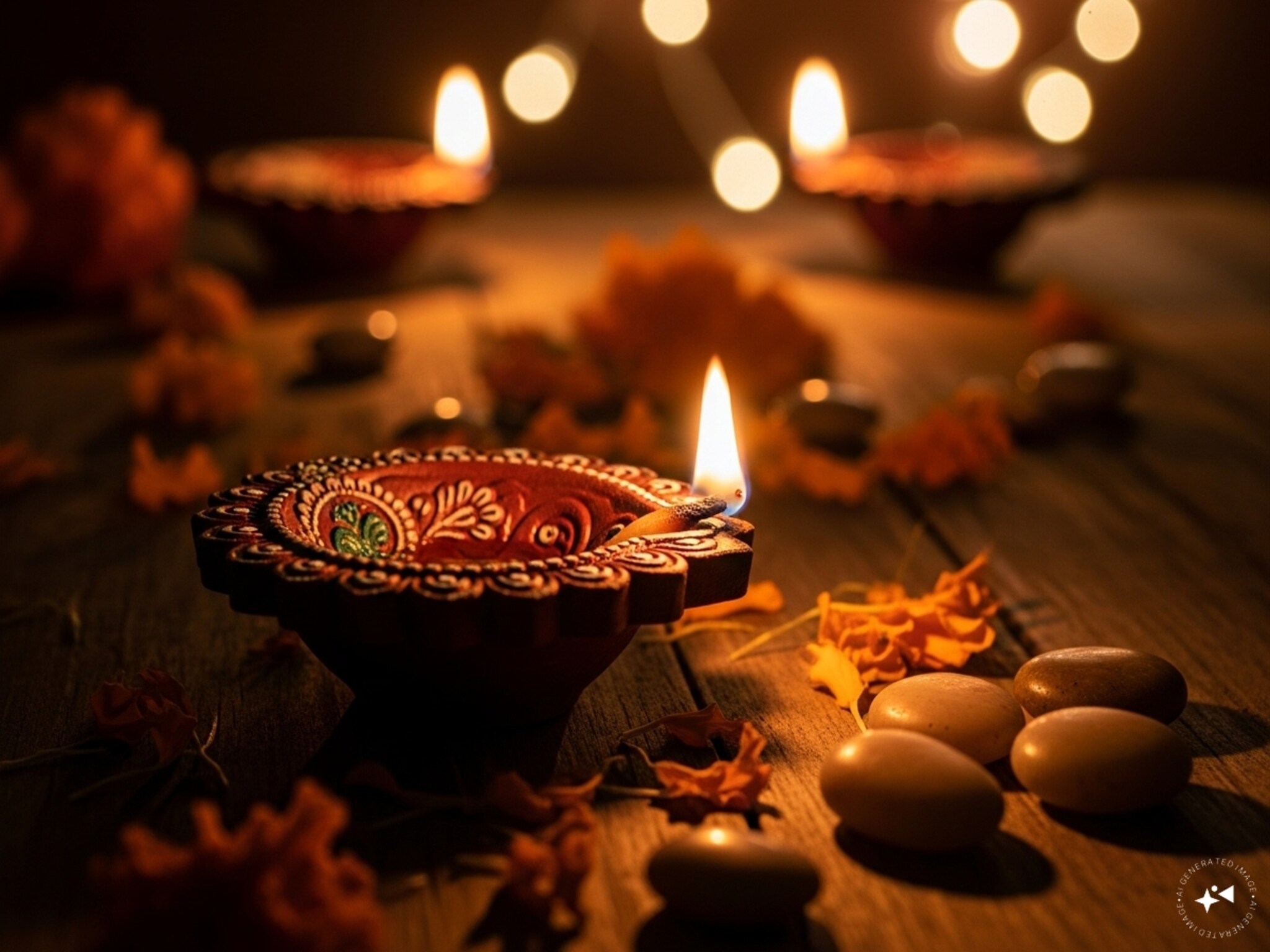 Diwali 2025: आज लक्ष्मी-कुबेर पूजन! रात्री या 5 ठिकाणी दिवे लावायला विसरू नका, स्थिर लक्ष्मी प्राप्ती