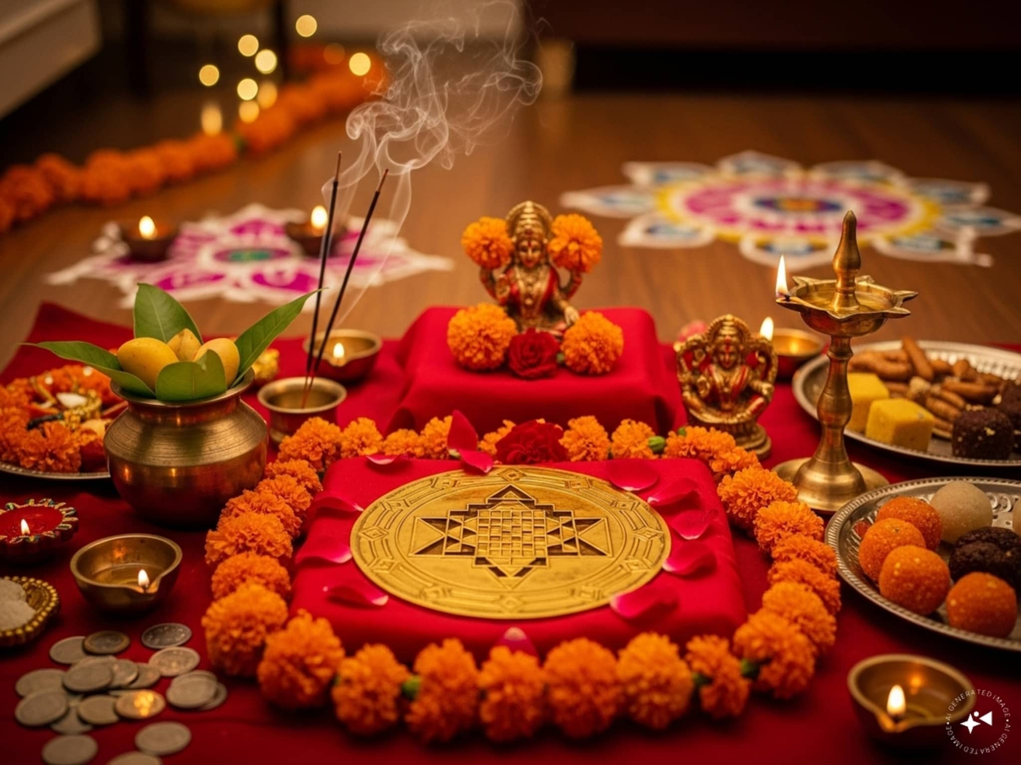 Diwali Puja 2025: दिवाळीत लक्ष्मी यंत्राची स्थापना करताना या गोष्टींमध्ये चुका टाळा; शास्त्रानुसार योग्य विधी