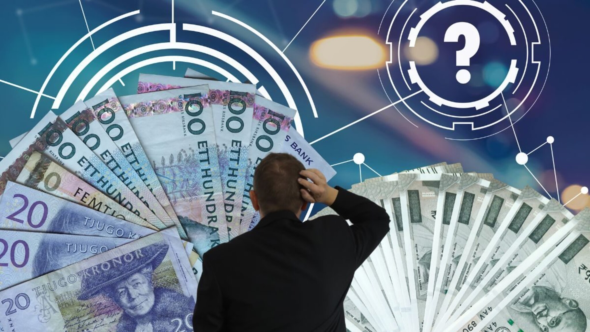 Indian Rupee vs Swedish Krona : भारताचे 10,000 रुपये स्वीडनमध्ये किती होतात? आकडा ऐकून विश्वास बसणार नाही