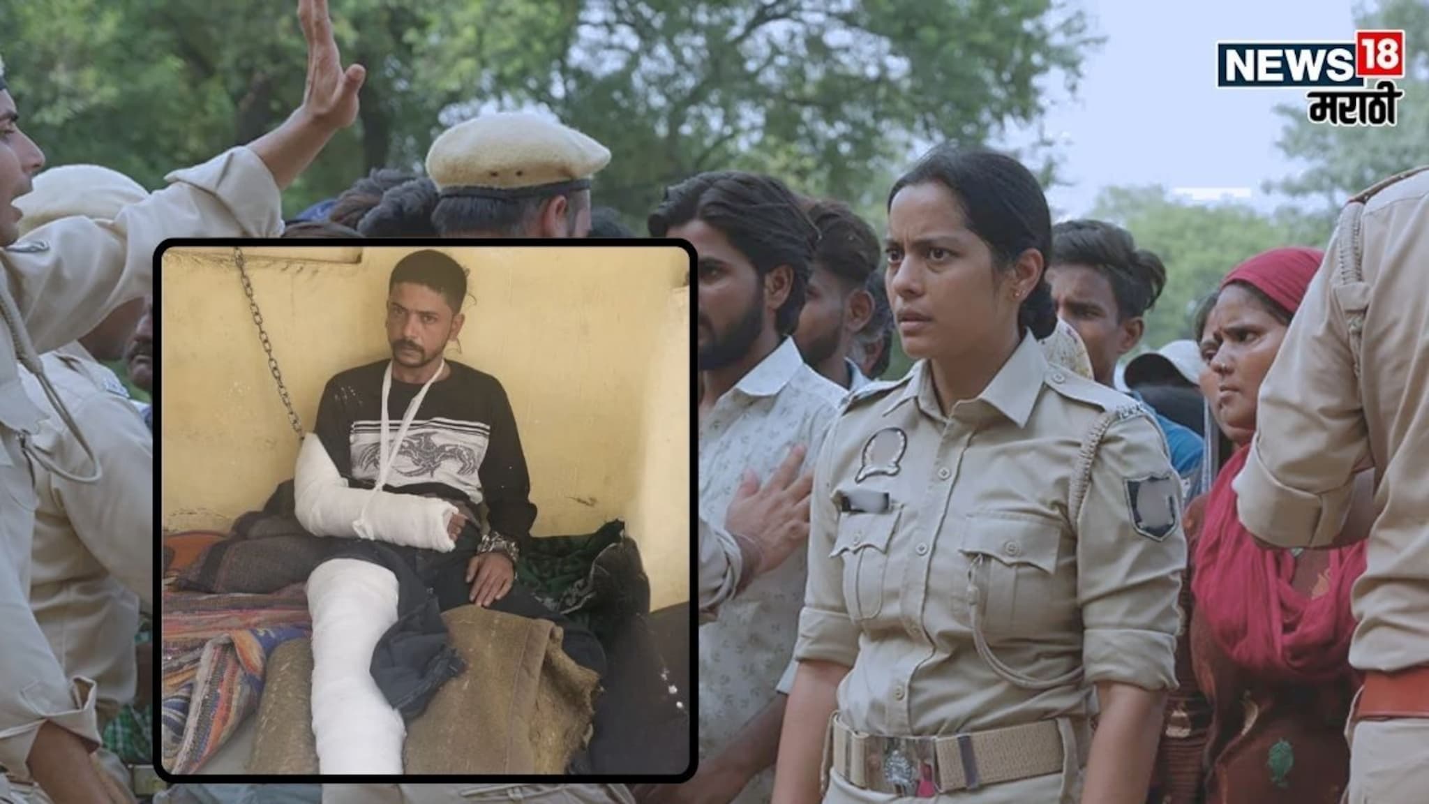 पत्नीच्या प्रेमात वेडा, भेटायला गेला अन् गेम झाला, कुख्यात आरोपीची फिल्मी स्टाइल अटक