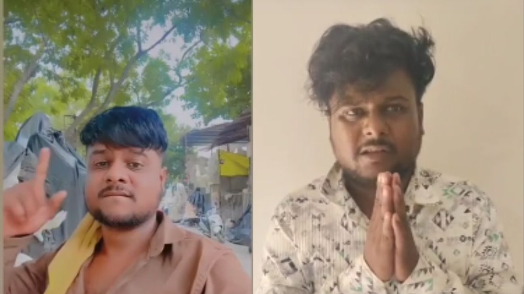 रिल बनवून दहशत माजवली, मग पोलिसांनी उतरवली 'भाईगिरी', रिलस्टारचा VIDEO