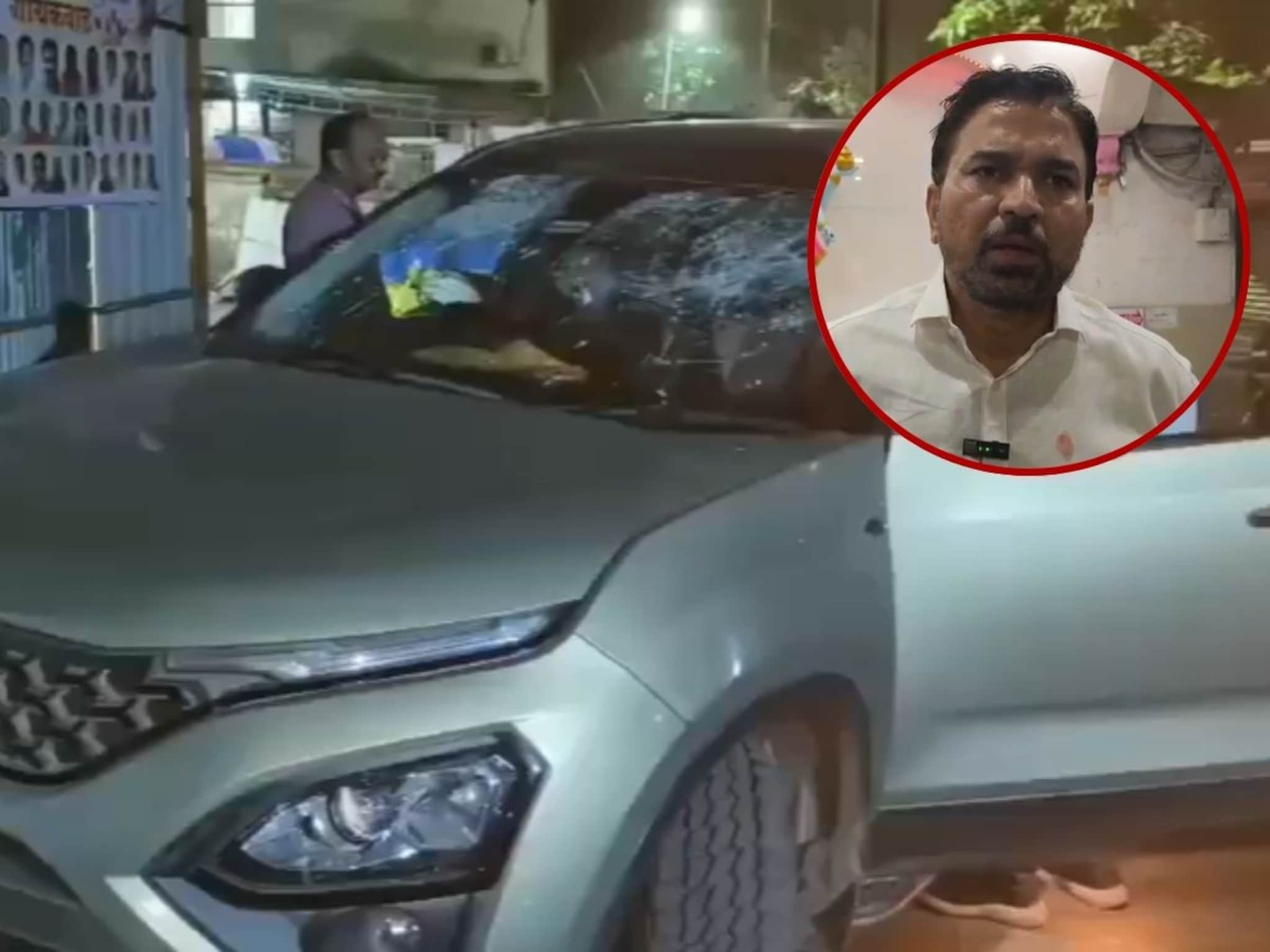 कल्याणमध्ये मध्यरात्री सेनेच्या माजी नगरसेवकावर जीवघेणा हल्ला, चारही बाजुने कार घेरून दगडफेक