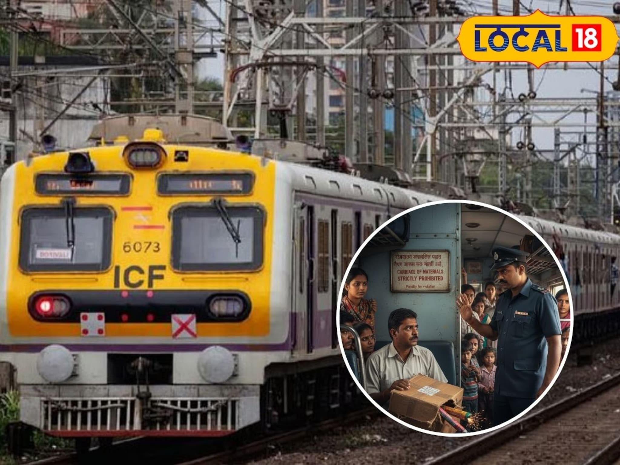 क्रॉफर्ड मार्केटमधून फटाके घेतले अन् लोकलने जाताय? त्याआधी ही बातमी वाचाच