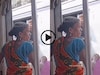 लोकल ट्रेनच्या दरवाजात महिलेचा असा प्रकार, Video चुकवेल काळजाचा ठोका