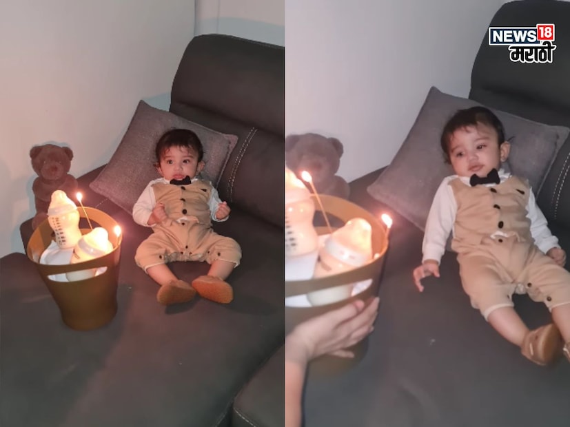 नेहाने तिच्या Instagram अकाऊंटवरून एक खास व्हिडिओ शेअर केला आहे. या व्हिडिओमध्ये एका छोट्या बास्केटमध्ये दोन दुधाच्या बाटल्या दिसतात आणि सोफ्यावर बसलेला तिचा गोंडस मुलगा इवानही दिसतो.
