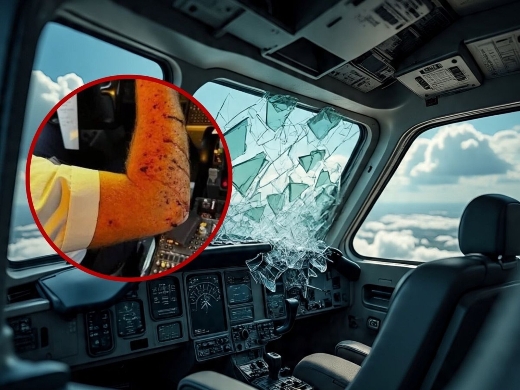36,000 फूटांवर काहीतरी आदळलं, विंडशिल्ड तुटली आणि.... बोईंग 737 च्या थरारक अपघातानं सगळेच हादरले