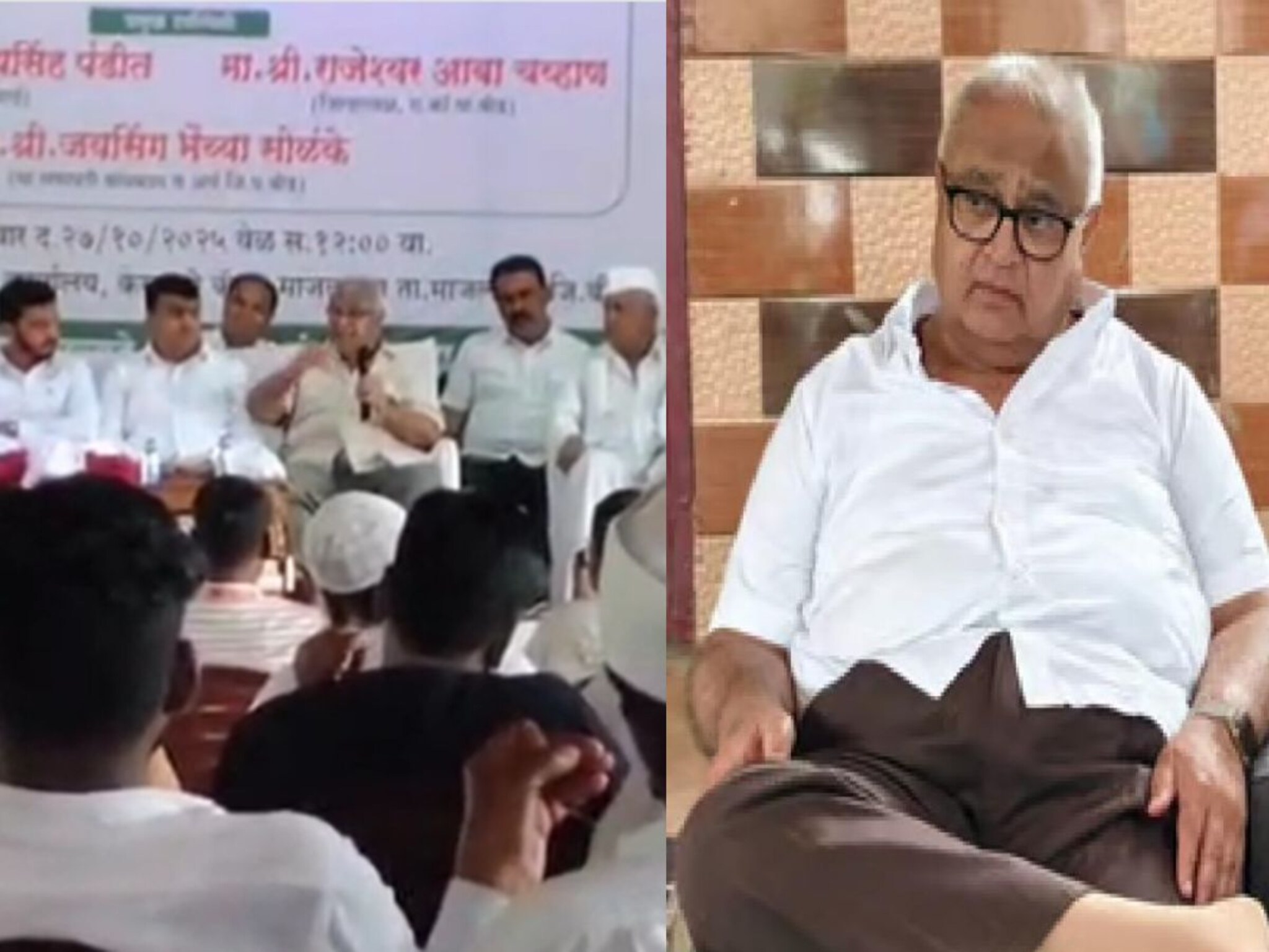 तसा काही विषय नव्हता पण... वादग्रस्त वक्तव्यानंतर आमदार सोळंकेंची कोलांटउडी