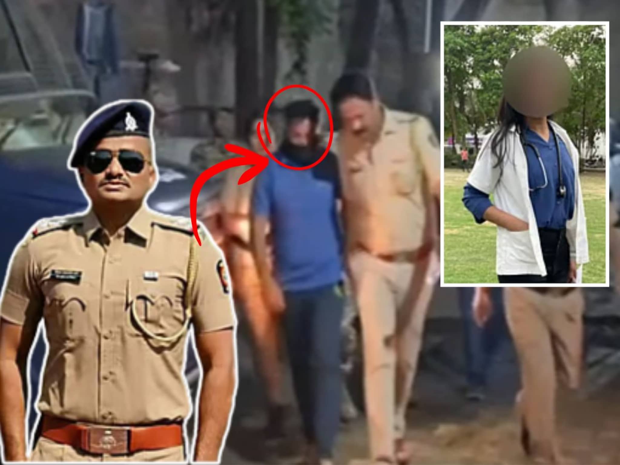 Satara Doctor: PSI बदणेला पोलीसच करत होते मदत? घटनेच्या रात्रीही तो पोलीस ठाण्यात होता हजर