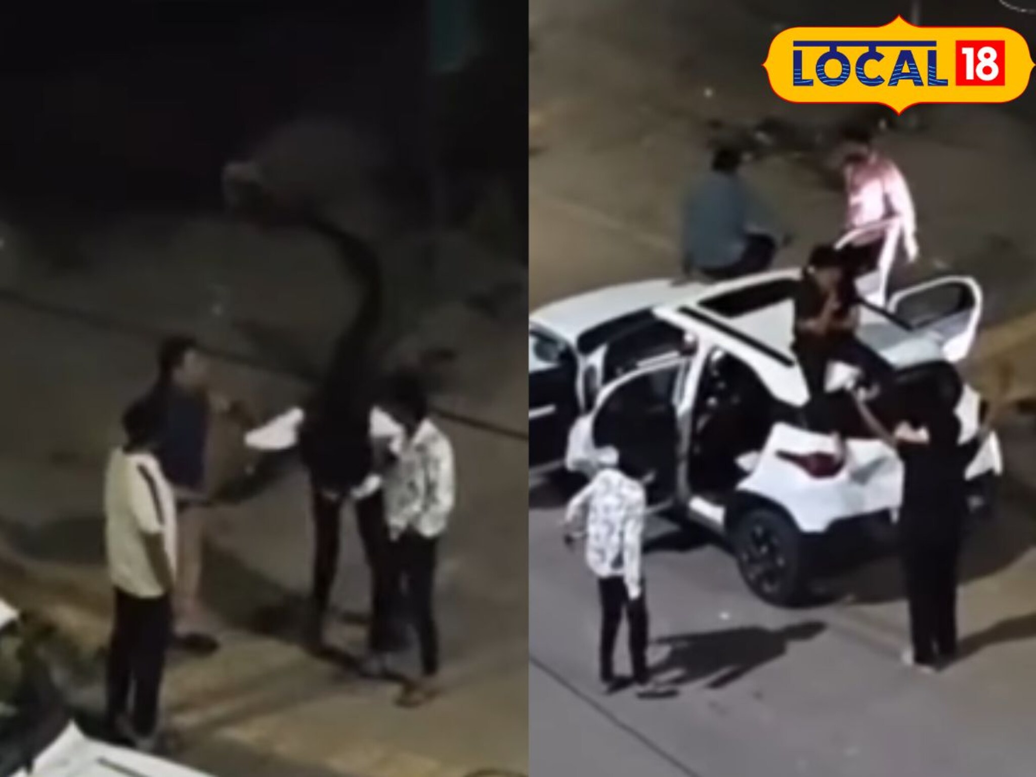 पुण्यात मध्यरात्री तरुणांचा दारुच्या नशेत धिंगाणा, पोलिसांनी उतरवला माज