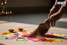 Diwali 2025 : कोणतीही मेहनत न करता चमकेल फरशी, मिनिटांत साफ होतील रांगोळीचे डाग, 'अशी' करा स्वच्छता!