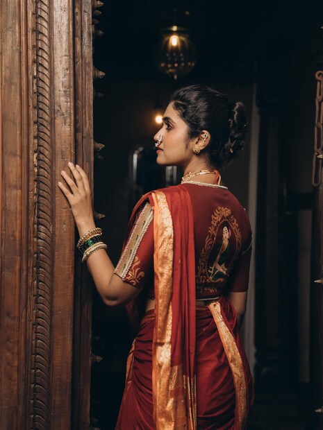 रिंकू साडी लवर आहे. नेहमीच वेगवेगळ्या साड्यांमध्ये ती फोटोशूट करत असते. 