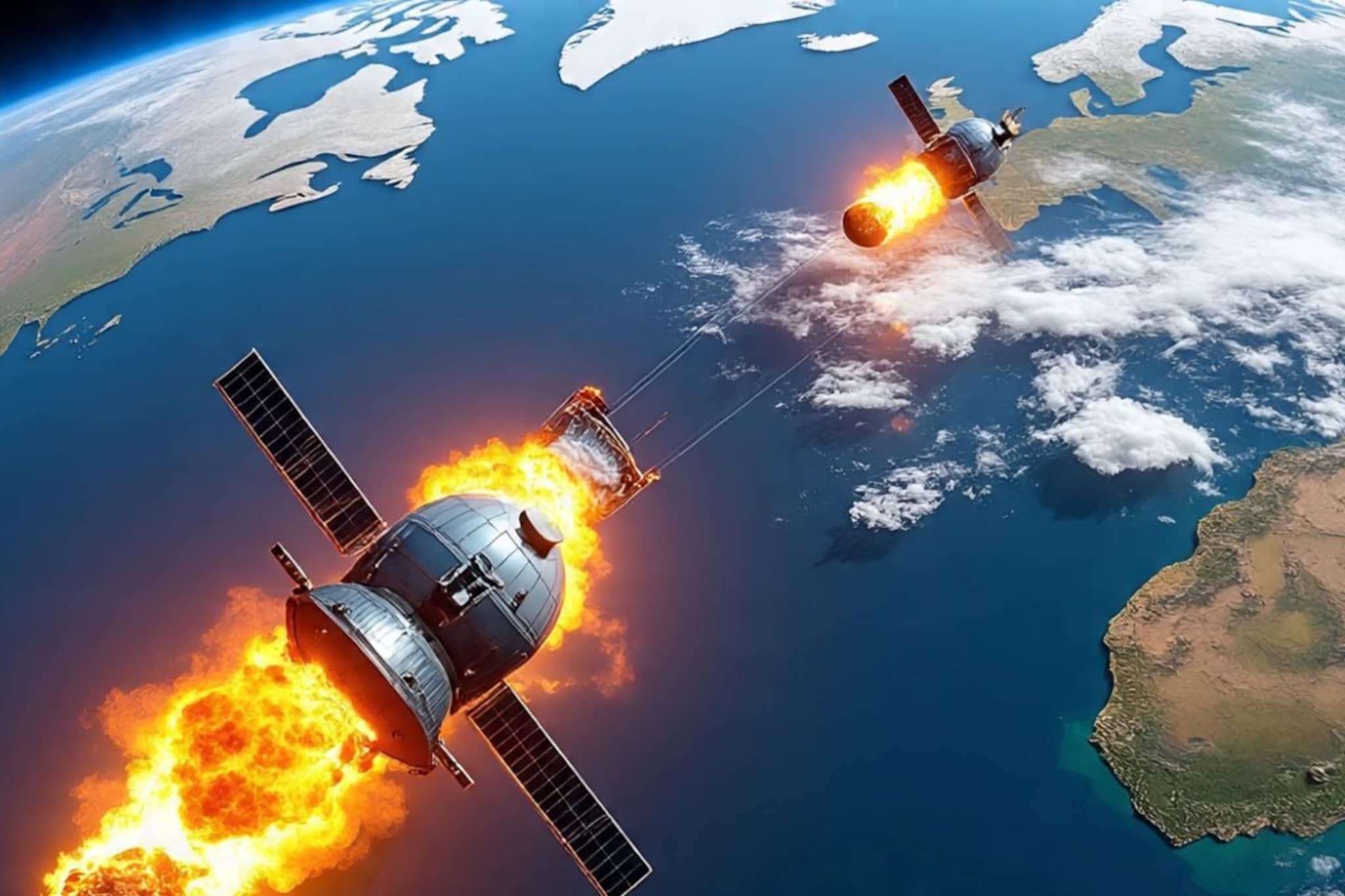 अंतराळात सोडलेले सॅटेलाइट दररोज पृथ्वीवरच धडाधड कोसळतायेत, शास्त्रज्ञही घाबरलेत