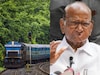 कोकणवासीयांसाठी शरद पवारांची रेल्वे मंत्र्यांकडे पत्राद्वारे महत्त्वाची मागणी