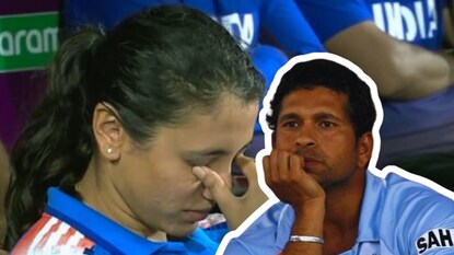 भारतीयांचं हृदय तुटलं, स्मृतीला पाहून आठवला सचिन, इतिहास डोळ्यासमोर उभा राहिला! भारतीयांचं हृदय तुटलं, स्मृतीला पाहून आठवला सचिन, इतिहास डोळ्यासमोर उभा राहिला!