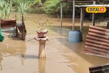 Solapur Flood : पत्र्याचा शेड, दोन गाई गेल्या वाहून, सीनाच्या पुरात उषा यांचे 2 लाख नुकसान, Video