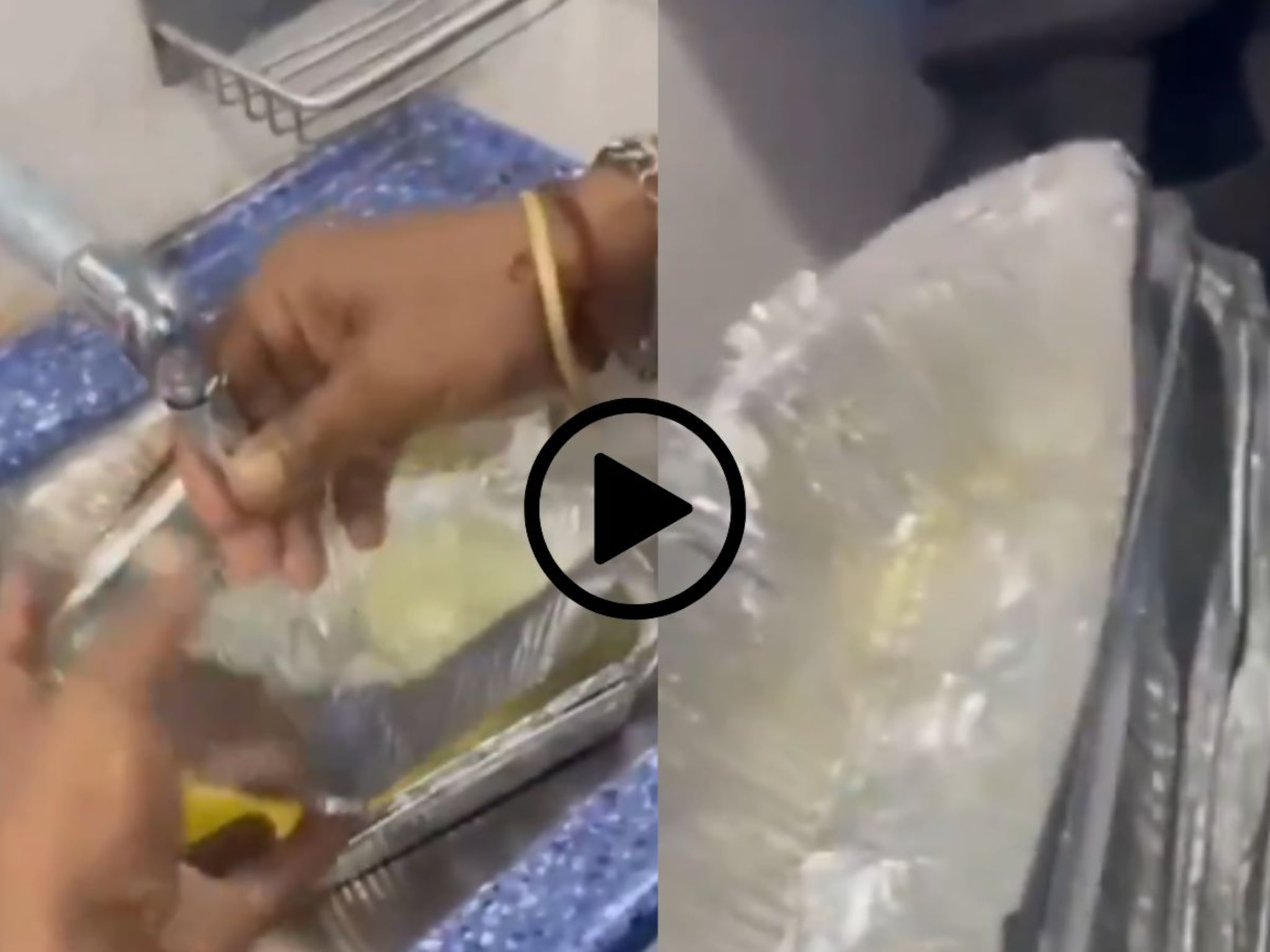 Indian Railway : ट्रेनमध्ये वापरले जाणारे डिस्पोजल धुवून पुन्हा वापरतात? रेल्वे कॅन्टीनच्या व्हिडिओने सगळ्यांची उडवली झोप