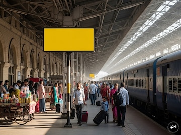 ना नाव ना ओळख, फक्त पिवळा बोर्ड! हे आहे भारतातील सर्वात विचित्र रेल्वे स्टेशन ना नाव ना ओळख, फक्त पिवळा बोर्ड! हे आहे भारतातील सर्वात विचित्र रेल्वे स्टेशन