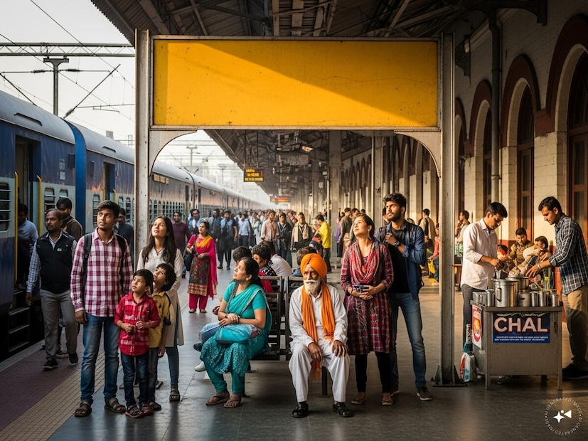 वाद इतका वाढला की तो न्यायालयात गेला. निर्णय येईपर्यंत रेल्वेने साइनबोर्डवरून हे नाव काढून टाकले. तेव्हापासून, त्याला अनामित स्टेशन म्हटले जाते. लोक त्याच्या रिकाम्या पिवळ्या साइनबोर्डवरून ते ओळखतात. तो पिवळा साइनबोर्ड त्याची ओळख बनला आहे. प्रवासी म्हणतात की त्यांना बोर्डवर नाव नसल्याची सवय झाली आहे.