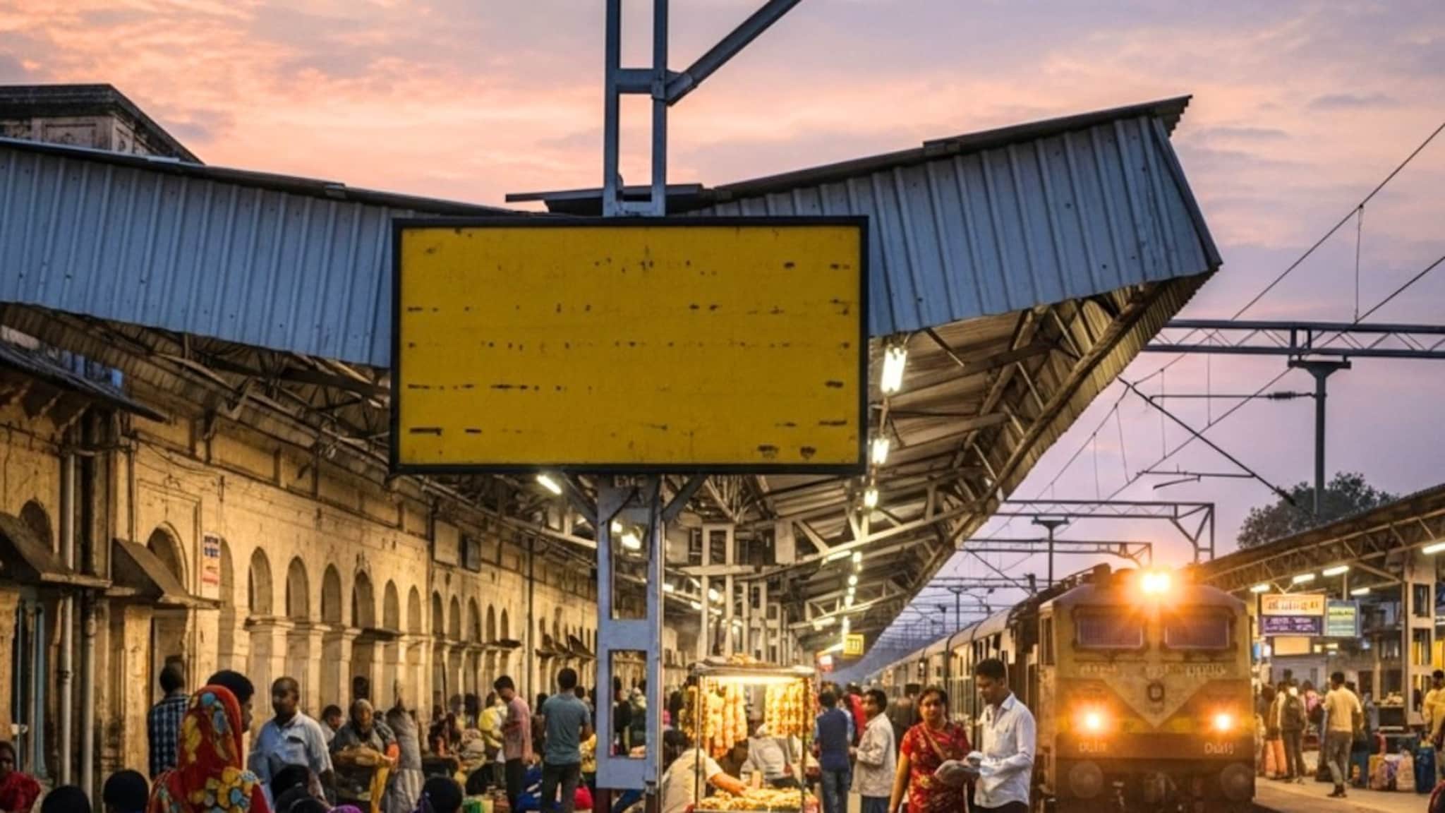 ना नाव ना ओळख, फक्त पिवळा बोर्ड! हे आहे भारतातील सर्वात विचित्र रेल्वे स्टेशन