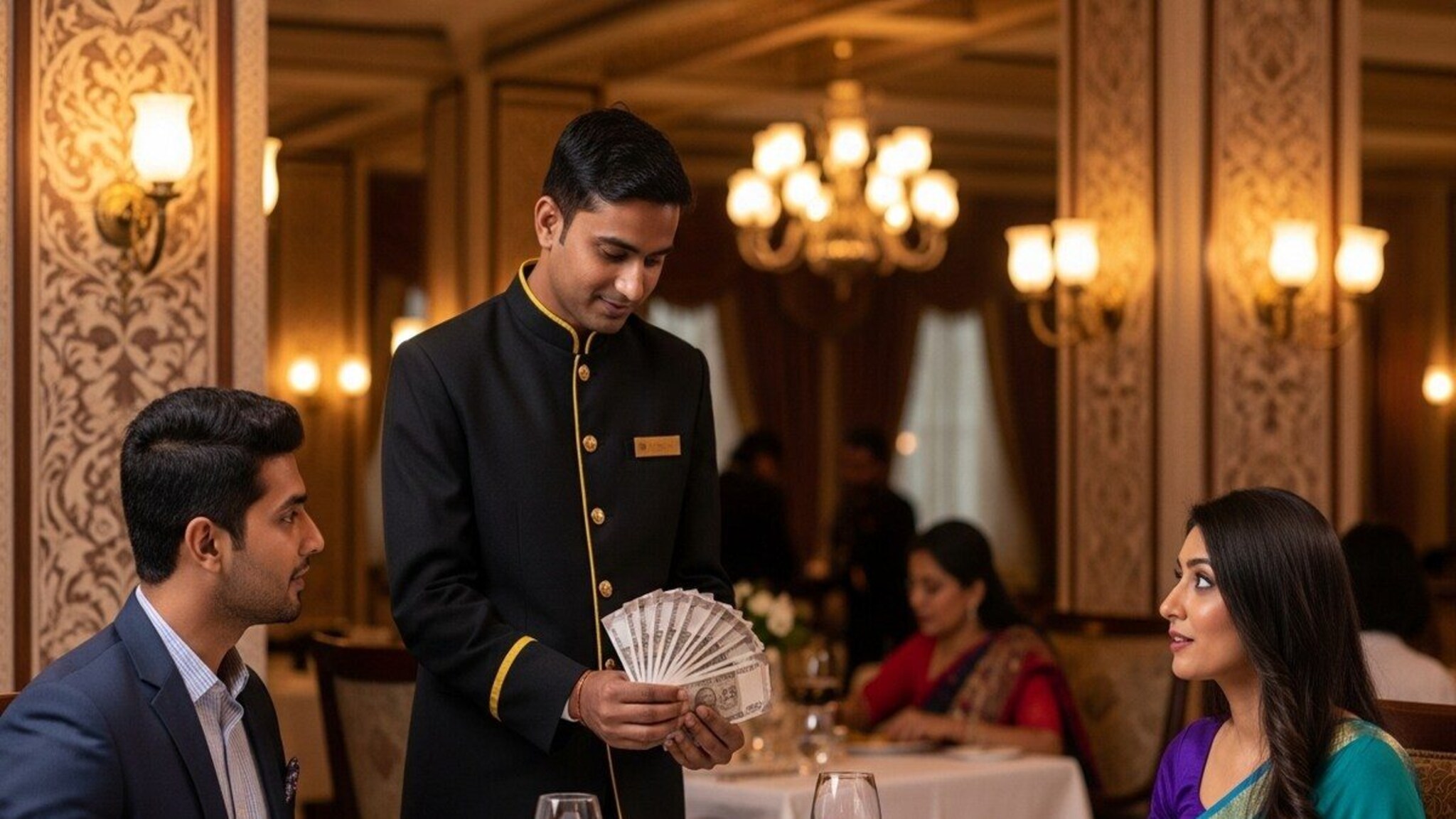 FREE जेवण आणि पैसेही मिळतात! अनोखं रेस्टॉरंट जिथं वेटर भरतो ग्राहकांचं बिल