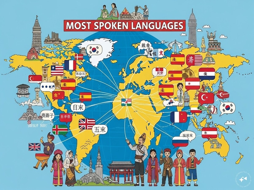 भाषा ही प्रत्येक देशाच्या संस्कृतीचं प्रतिबिंब आहे. जगभरातील लाखो लोक वेगवेगळ्या भाषा बोलतात. त्यापैकी काही जगभरात मोठ्या प्रमाणात वापरल्या जातात. त्यापैकी इंग्रजी ही सगळ्यात जास्त बोलली जाणारी भाषा आहे. याबात सगळ्यांना माहिती आहे. पण अशा दोन भारतीय भाषाही आहेत ज्या जगात सगळ्यात जास्त बोलल्या जातात.