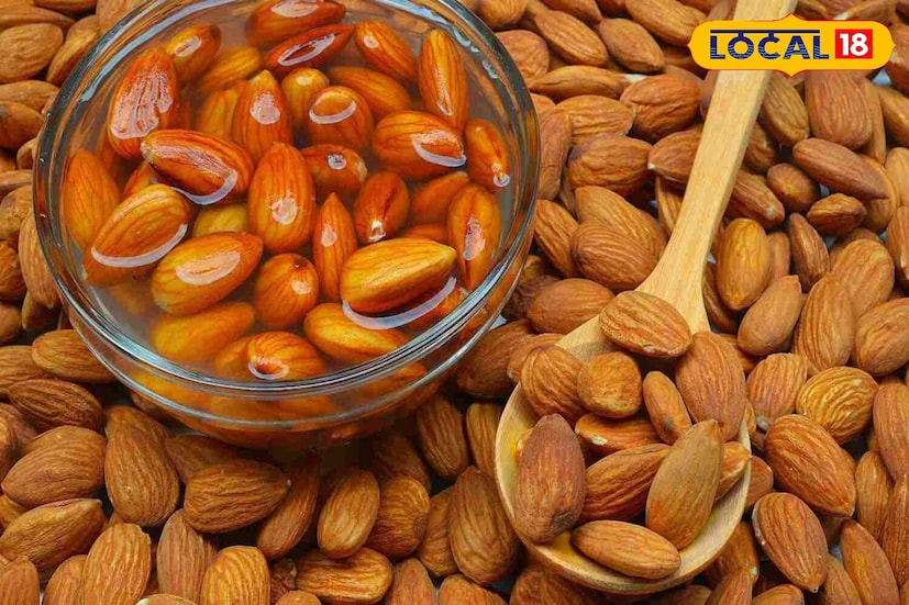 भिजवलेले बदाम स्मरणशक्ती आणि पचन सुधारतात : सकाळी रिकाम्या पोटी भिजवलेले बदाम खाणे शरीरासाठी अत्यंत फायदेशीर आहे. बदामामध्ये असलेले व्हिटॅमिन ई, फायबर आणि निरोगी चरबी मेंदूचे कार्य वाढवतात आणि त्वचा सुधारतात. भिजवलेले बदाम खाल्ल्याने पचनसंस्था मजबूत होते, कोलेस्टेरॉल नियंत्रित होते आणि रक्तातील साखरेचे संतुलन राखले जाते. सालीशिवाय ते खाल्ल्याने पोषक तत्वांचे शोषण चांगले होते.