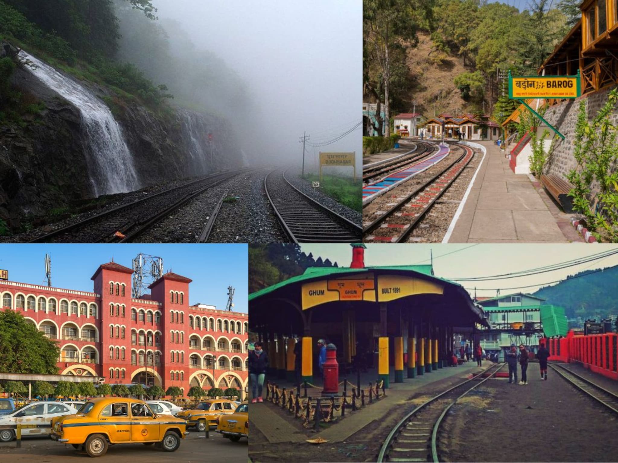 भारतातील 10 सर्वात सुंदर रेल्वे स्टेशन! काही पर्वतांमध्ये तर काहींचा जुना इतिहास