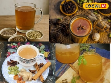 हिवाळ्यात चहाऐवजी प्या 'हे' 5 प्रभावी काढे; ताप सोडा, सर्दी-खोकलाही होणार नाही हिवाळ्यात चहाऐवजी प्या 'हे' 5 प्रभावी काढे; ताप सोडा, सर्दी-खोकलाही होणार नाही