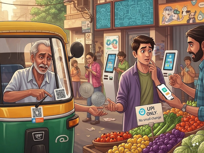 पूर्वीची नाणी जड, मोठी आणि दर्जेदार धातूची बनवली जात. उदाहरणार्थ, 1970 मध्ये असलेलं 10 पैशाचं नाणं आजच्या 10 रुपयांच्या नाण्यापेक्षा मोठं होतं. परंतु नंतर धातू महागल्याने नाणी लहान, हलकी आणि स्वस्त धातूची बनवली जाऊ लागली.