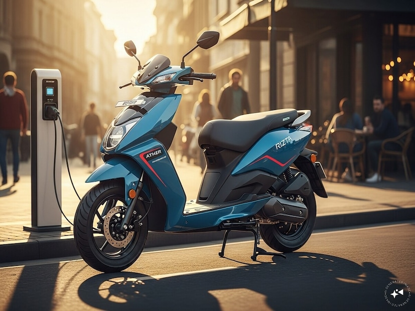 एथर रिझ्टा - या स्कूटरची एका चार्जवर 123 ते 160 किलोमीटर (प्रकारानुसार) रेंज आहे. यात 2.9 ते 3.7 kWh क्षमतेची बॅटरी आणि 80 km/h कमाल वेग आहे. एका विश्वासार्ह ब्रँडची ही स्कूटर उत्कृष्ट बिल्ड क्वालिटीची आहे. ज्यामुळे ती दररोजच्या प्रवासासाठी परिपूर्ण बनते. एथरचे नेटवर्क आणि विक्रीनंतरची सेवा त्याची विश्वासार्हता आणखी वाढवते.