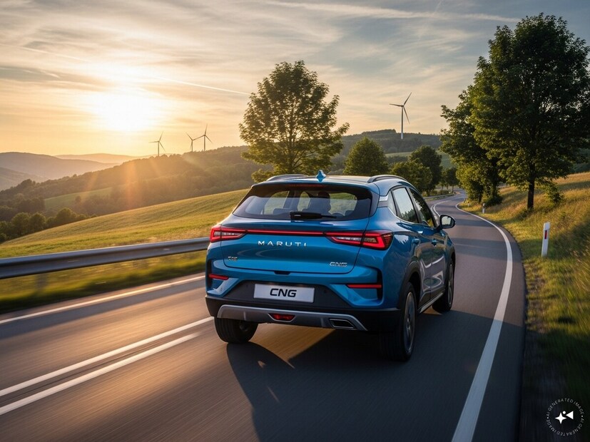 पुढील लिस्टमध्ये Maruti Fronx आहे. Fronx CNGची किंमत मुंबईत ₹8.83 लाख ते ₹9.73 लाख (ऑन-रोड किंमत) दरम्यान आहे. लिस्टमध्ये इतर दोन एसयूव्ही ड्युअल सीएनजी किट देतात, तर फ्रॉन्क्सच्या ट्रंकमध्ये मोठा सिलेंडर आहे - जो बूट स्पेसवर परिणाम करू शकतो.