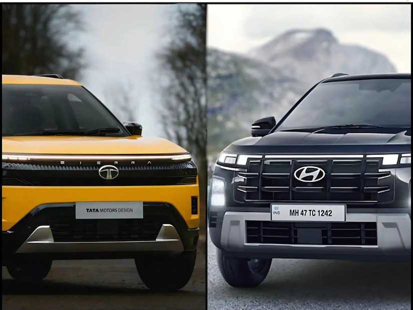टाटा सिएरा भारतीय बाजारात ह्युंदाई क्रेटाशी स्पर्धा करेल.