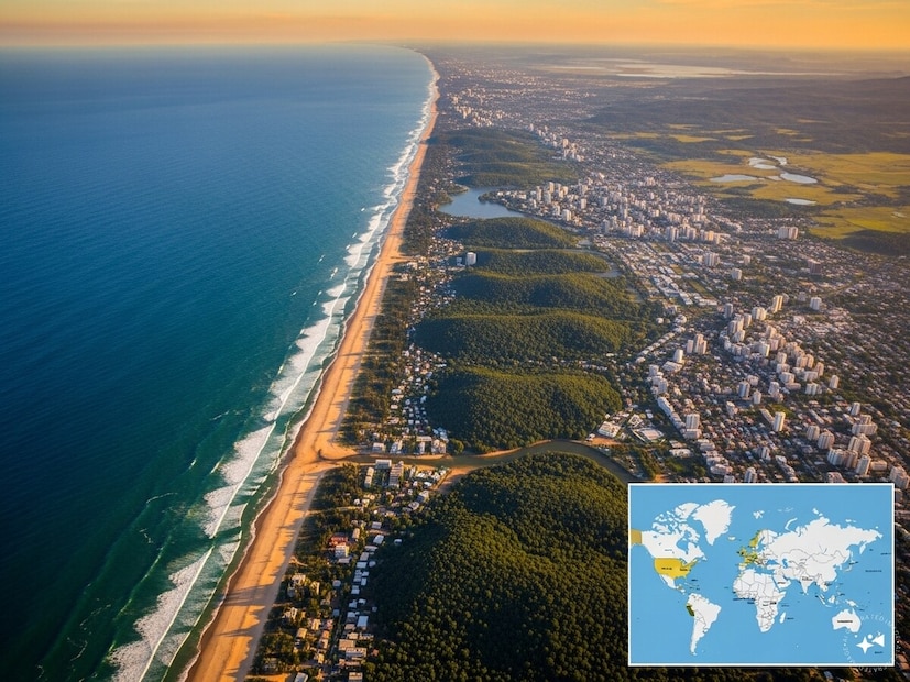 सर्वांना सामान्यतः समुद्रकिनारे आवडतात. कुटुंबासोबत वेळ घालवण्यासाठी, एकांतात वेळ घालवणाऱ्यांसाठी किंवा शांतता शोधणाऱ्यांसाठी समुद्रकिनारे हा एक उत्तम पर्याय आहे. पण तुम्ही कधी विचार केला आहे का? की जगातील सर्वात लांब समुद्रकिनारा कोणता आहे? आज आम्ही तुम्हाला त्याबद्दल माहिती देत आहोत. अमेरिकेच्या शेजारी असलेल्या या देशात भारतीय वंशाच्या लोकांची संख्याही मोठी आहे. 