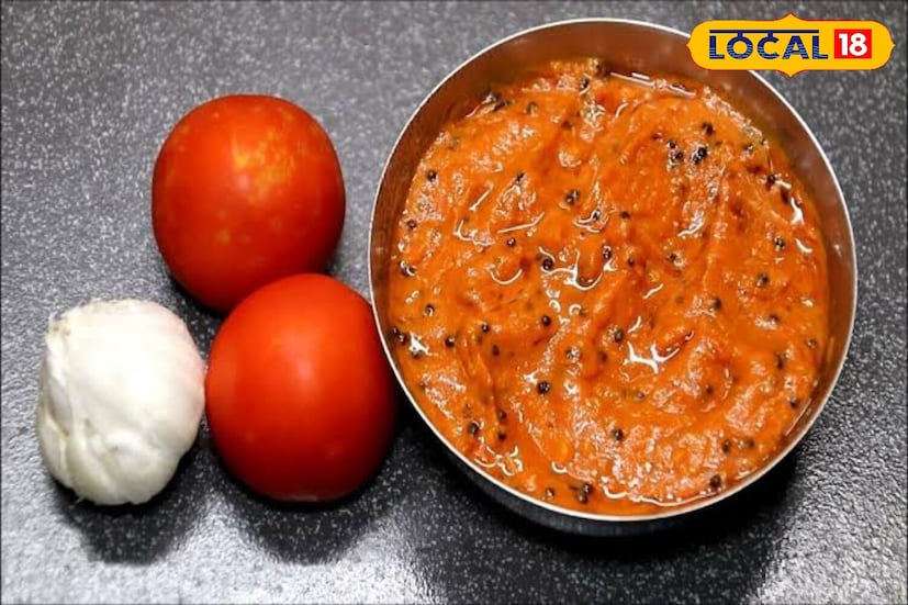 भाजलेले टोमॅटो-लसूण चटणी : भाजलेले टोमॅटो, 8-10 भाजलेले लसूण पाकळ्या, 2 हिरव्या मिरच्या, 1 चमचा मोहरीचे तेल, मीठ आणि थोडासा गूळ घ्या. टोमॅटो आणि लसूण भाजून घ्या आणि उर्वरित घटकांसह बारीक करा. ही चटणी पंजाबी शैलीतील पराठ्यांमध्ये खूप लोकप्रिय आहे.