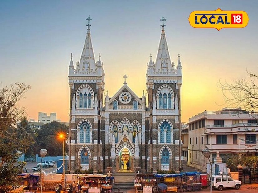  माउंट मेरी चर्च- वांद्रात तुम्ही आलात तर माउंट मेरी चर्च पाहण्यासाठी नक्की जावा. खास करुन डिसेंबर महिन्यात अर्थात नाताळच्या वेळी या ठिकाणी मोठी जत्रा भरते. हे अतिशय सुंदर आणि तितकेच शांत ठिकाण आहे.